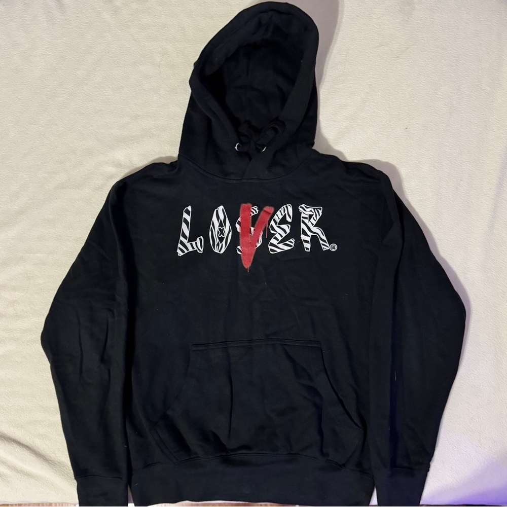 Black Graphic Hoodie